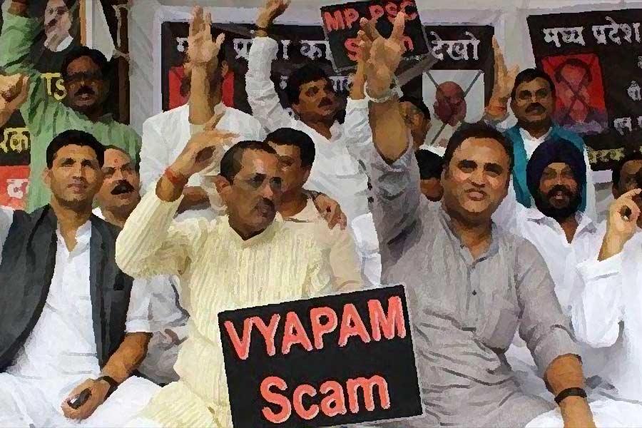 One of the most discussed scandals in Madhya Pradesh is Vyapam Scam.