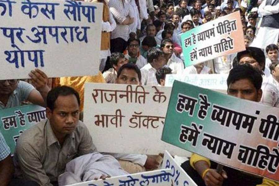 One of the most discussed scandals in Madhya Pradesh is Vyapam Scam.