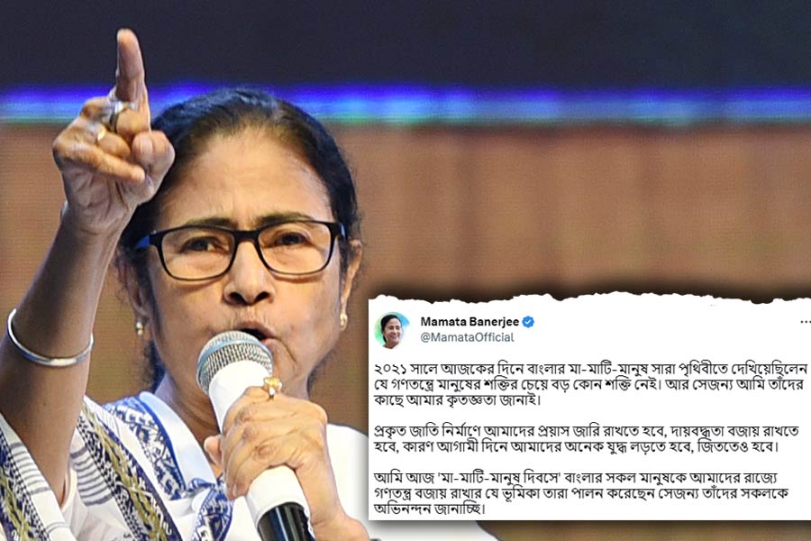 On the anniversary of the third victory of west bengal assembly election 2021, Mamata Banerjee’s tweet announced the next war 