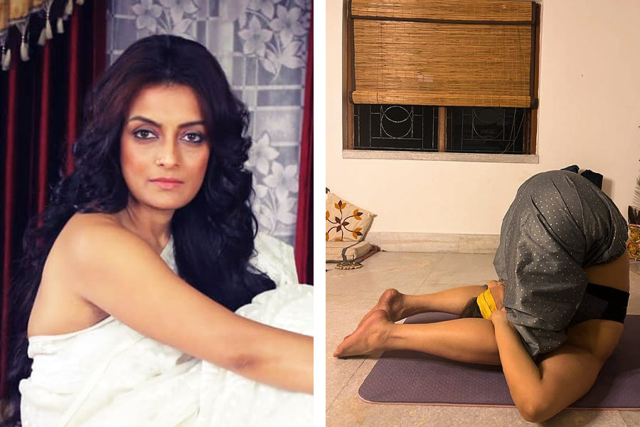 Ushasie chakraborty trolled for her latest yoga picture