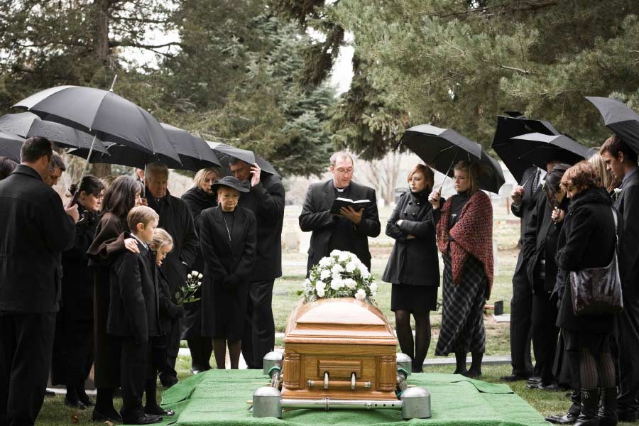 Image of funeral