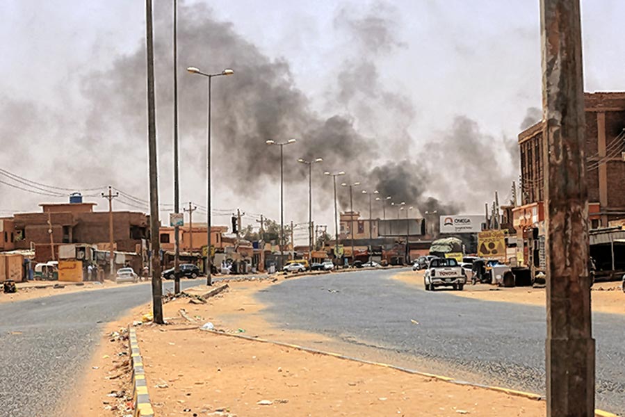 An image of the Sudan Clash