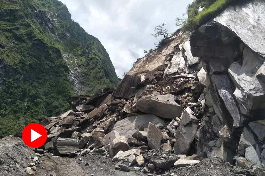 Massive Landslide at Badrinath