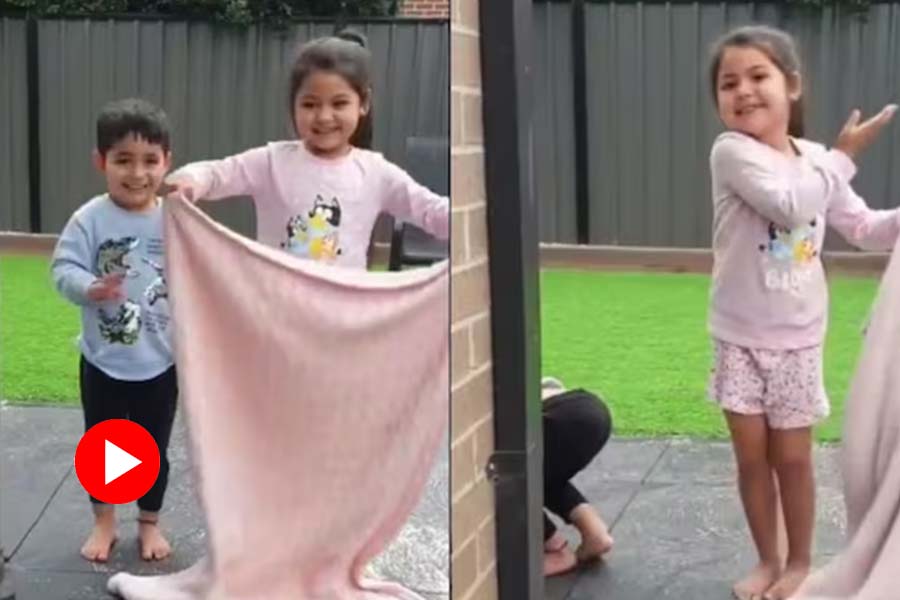 Sister\\\'s magic trick fails but her brother steals the show