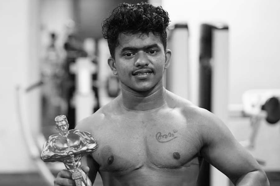 photo of transgender bodybuilder Praveen Nath