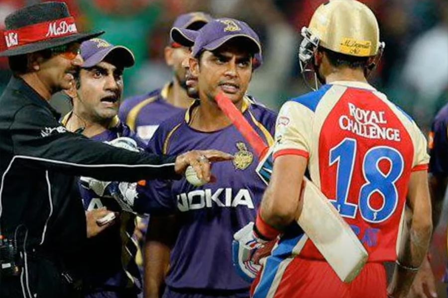 Enmity between Virat Kohli and Gautam Gambhir is increasing rapidly.
