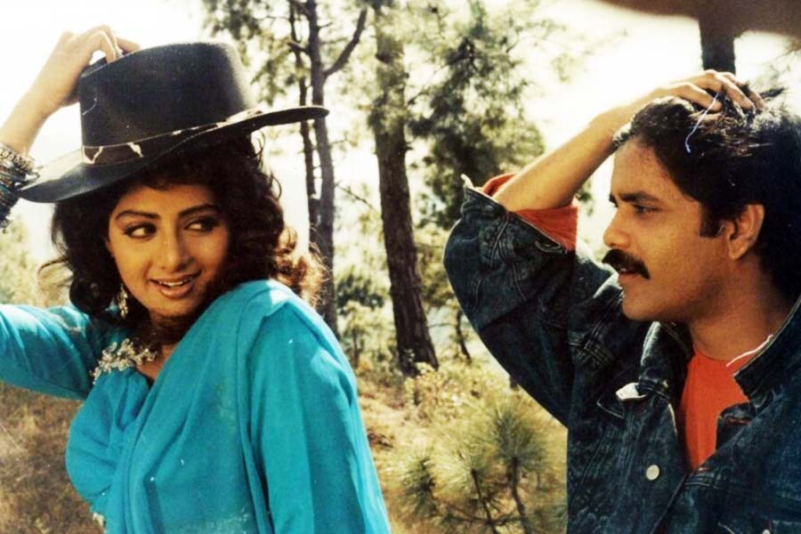 Sridevi And Akkineni Nagarjuna