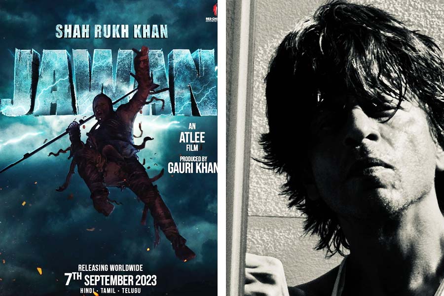 Shah Rukh Khan announcing Jawan’s release date posts his full face picture