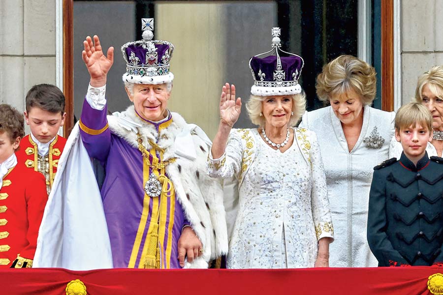An image of the King Charles III and Queen Camilla