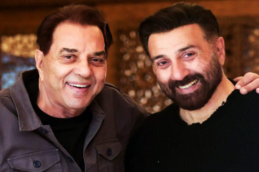 Sunny Deol and Dharmendra