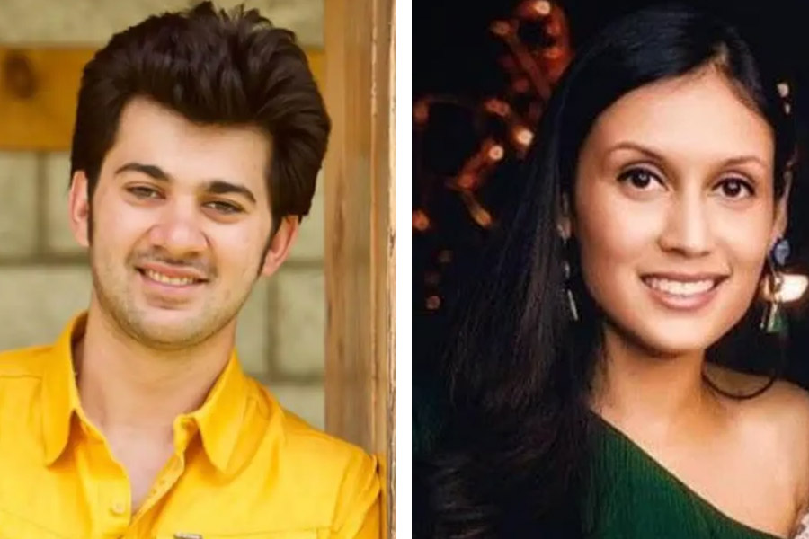 Karan Deol and Drisha