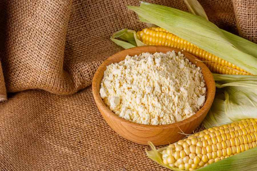 Image of corn flour.