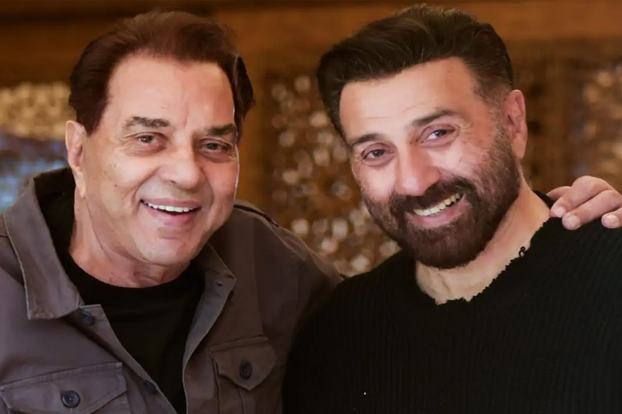 Dharmendra and Sunny Deol