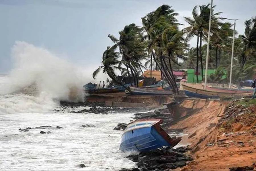 Possible impact of Cyclone Mocha in land as it is staying over the water for a long time.