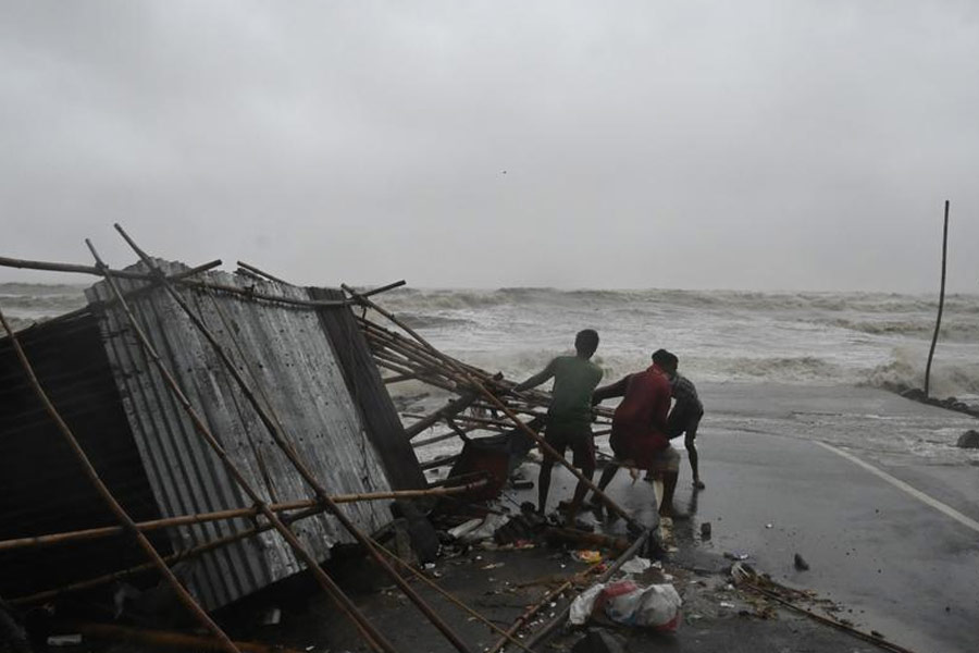 Possible impact of Cyclone Mocha in land as it is staying over the water for a long time.