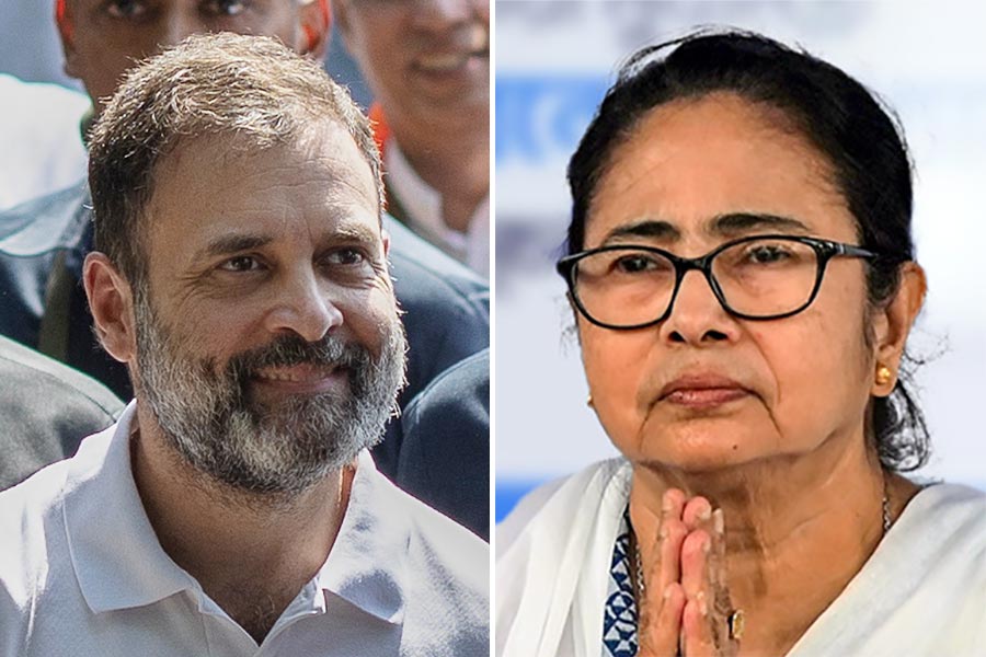 Rahul gandhi and Mamata Banerjee