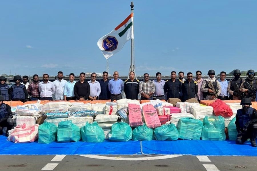 image of drug seized in kerala coast