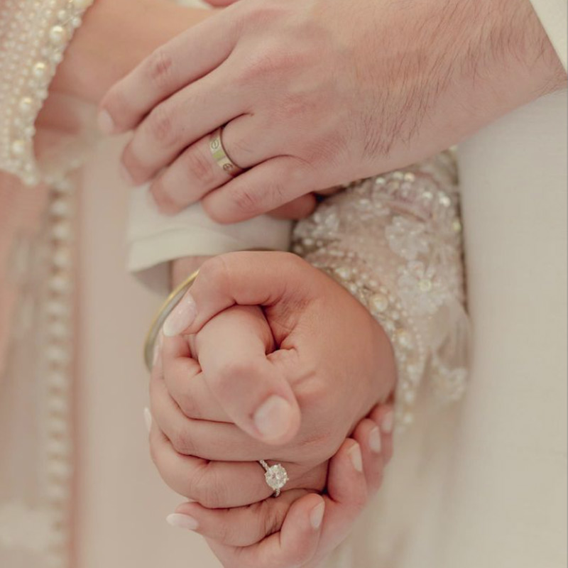 Parineeti Chopra and Raghav Chadha engagement