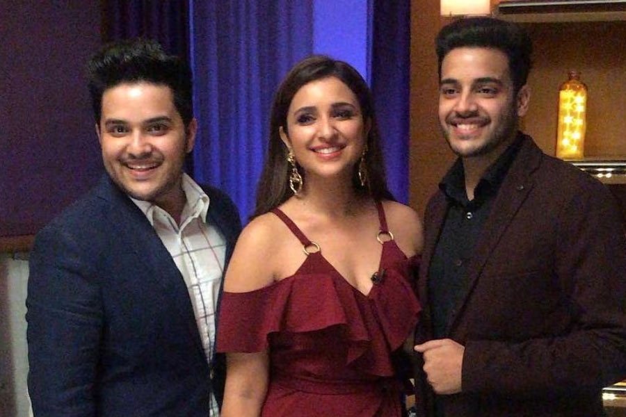 Parineeti Chopra and Raghav Chadha engagement