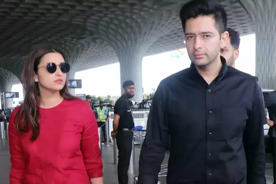 Parineeti Chopra and Raghav Chadha 