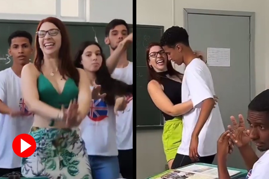 A teacher in Brazil fired from job for his inappropriate dance with students