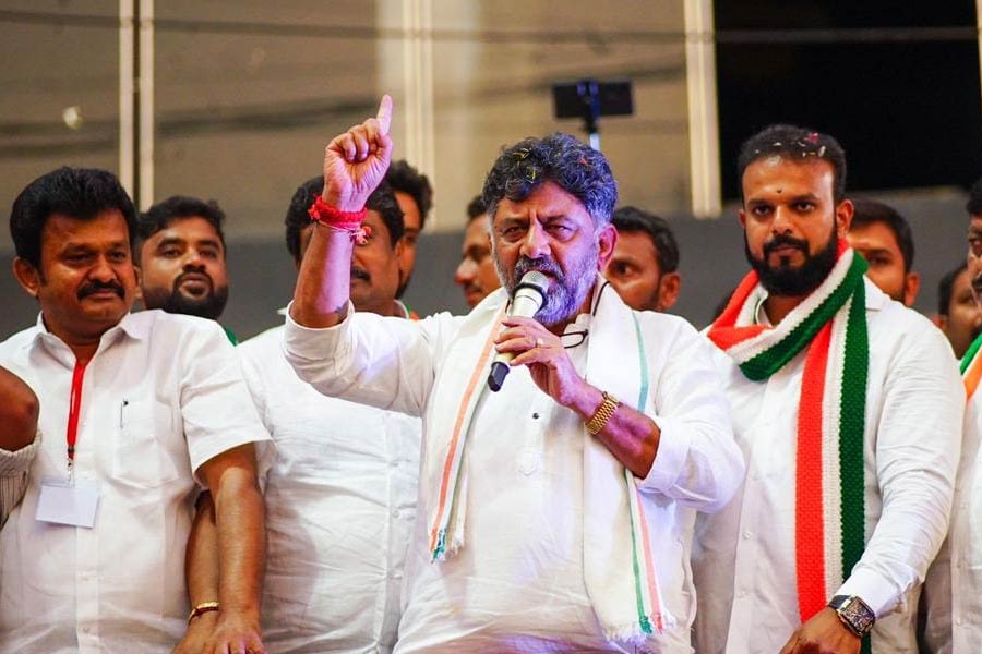 photo of DK Shiavakumar