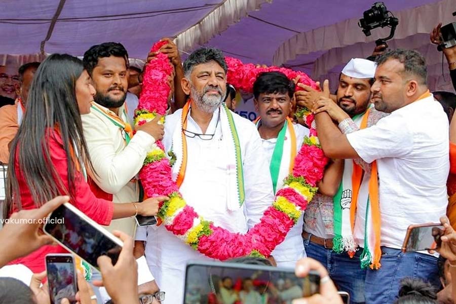 photo of DK Shiavakumar