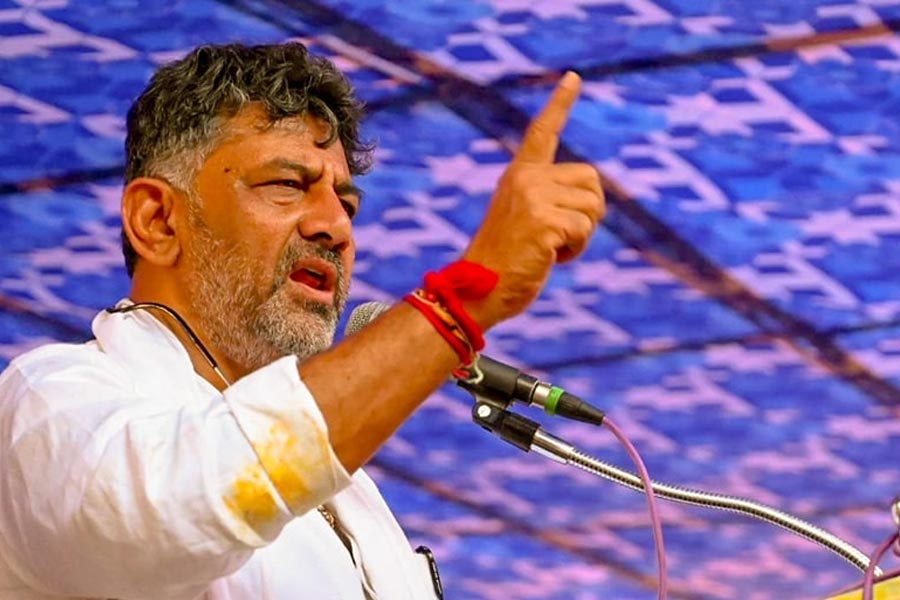 photo of DK Shiavakumar