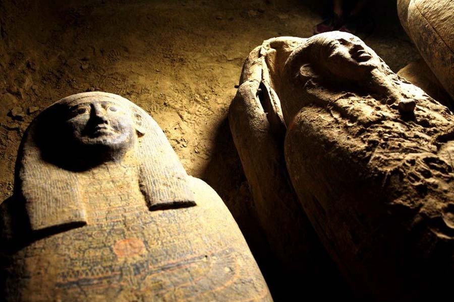 image of mummies