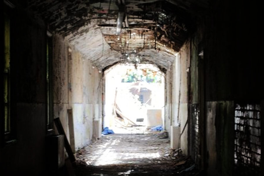 ট্রামটি হাসপাতালের ভিতরে পণ্য পরিবহণের জন্য এবং ক্রীড়াকেন্দ্রের সঙ্গে সংযোগ স্থাপনের কাজে ব্যবহার করা হত।