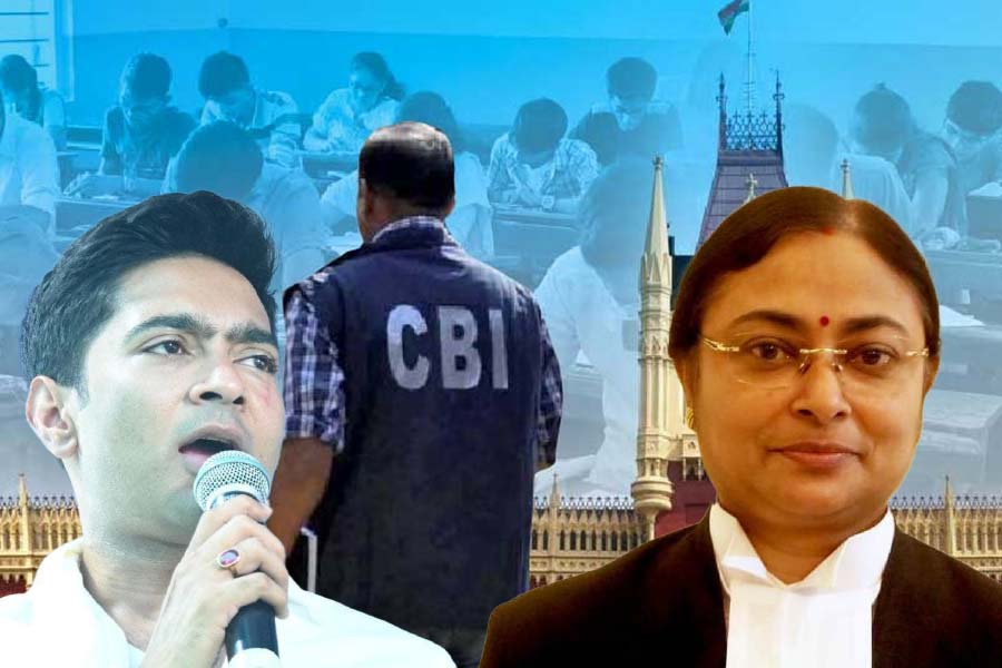 Justice Amrita Sinha has not overruled any of Justice Abhijit Ganguly’s order on Recruitment Scam case so far.