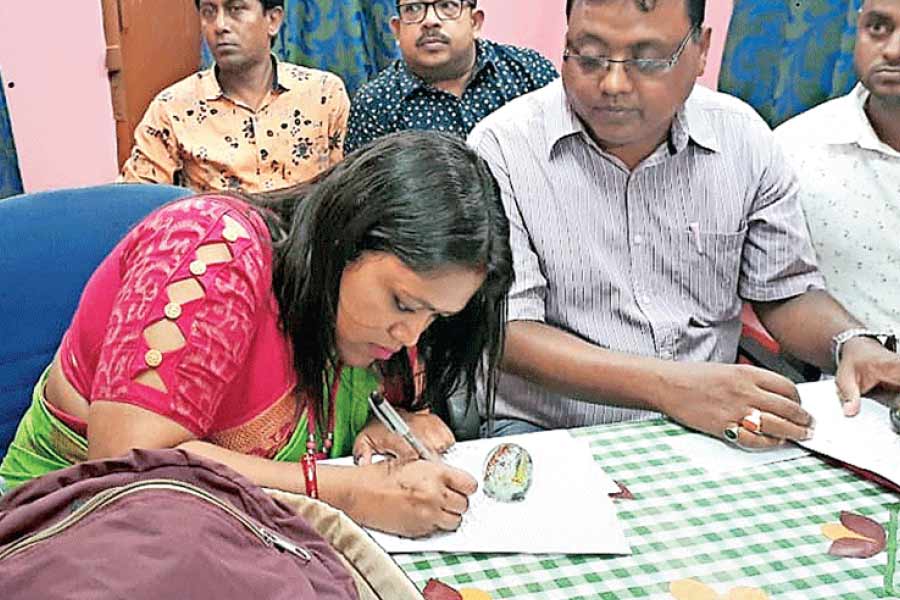 Babita Sarkar Job Cancellation