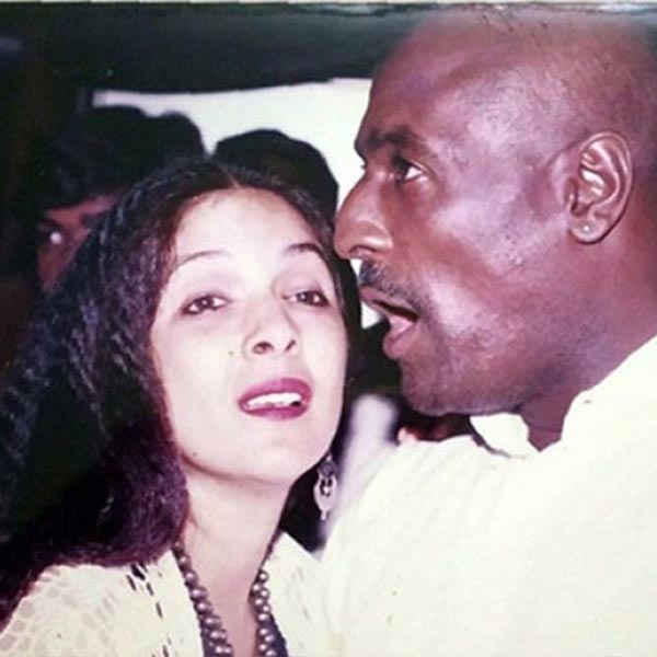 Neena Gupta and Viv Richards