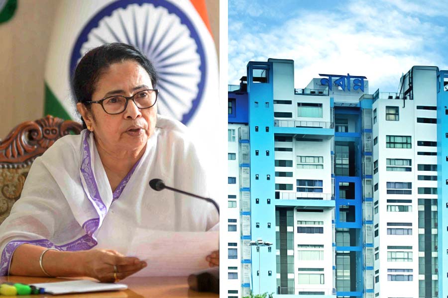 The Chief Minister Mamata Banerjee suddenly visited the working of the two departments 