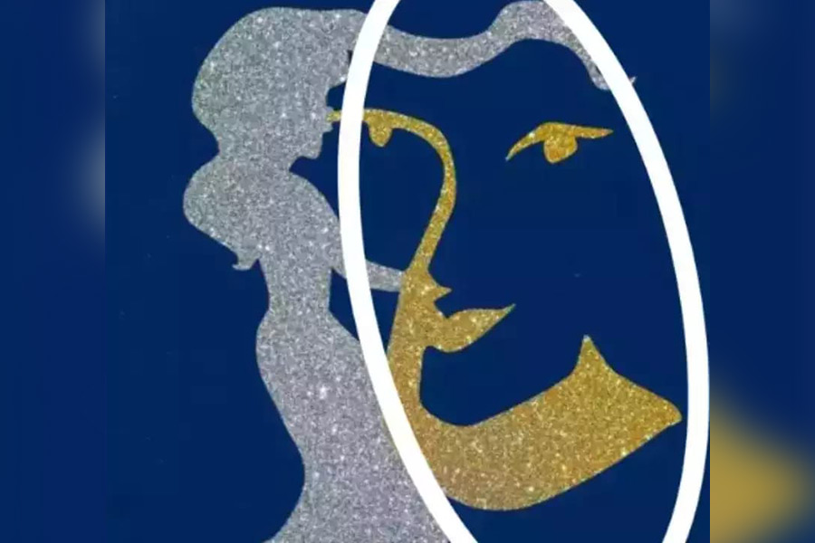 এই ছবিতে দেখা যাচ্ছে একটি মুখের অবয়ব।