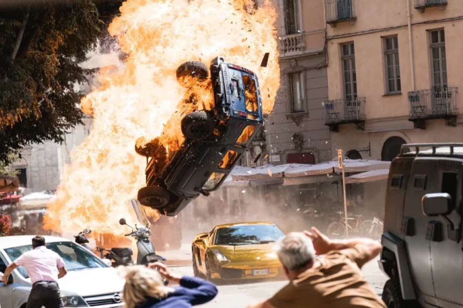 a scene from the film  Fast X