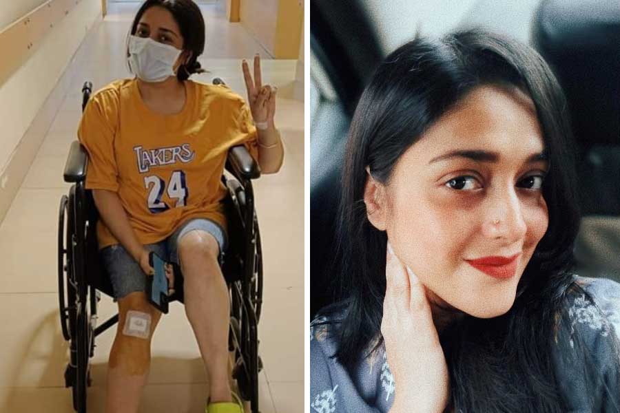 television actress Anindita Ray Chowdhury shares her leg surgery experience 