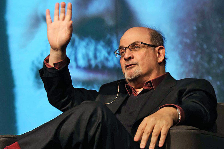 An image of Salman Rushdie