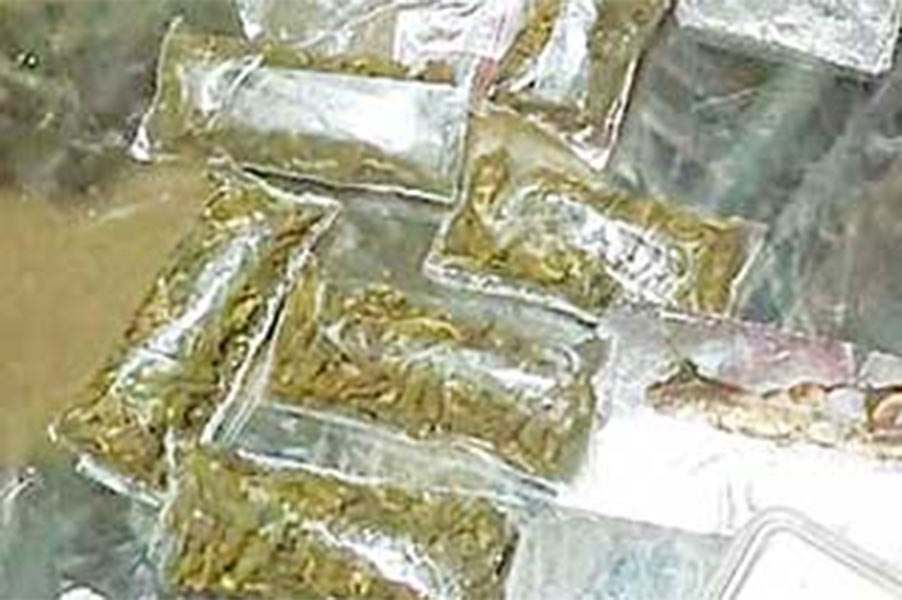 police seized weed at karimpur
