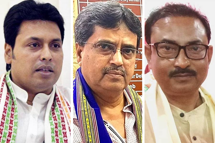 Trouble in Tripura BJP? Former CM Biplab Deb hold meeting with loyalists! state president says, no rift in party 