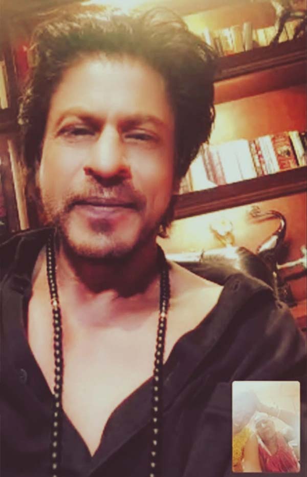 Shah Rukh khan called his fan