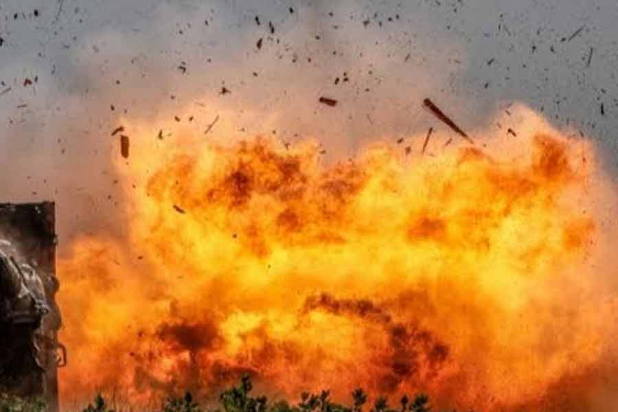 TMC Leader’s house destroyed and wife injured in Bomb blast in Bhanga