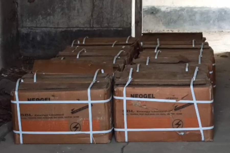 Detonators and bombs recovered from Birbhum