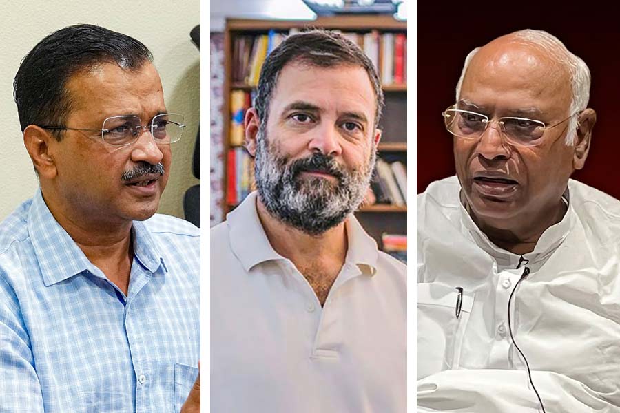 Arvind Kejriwal seeks time to meet Congress chief Mallikarjun Kharge and Rahul Gandhi on Delhi ordinance issue