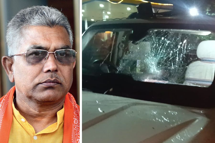 Reaction of BJP leader Dilip Ghosh on attack on convoy of TMC leader Abhishek Banerjee