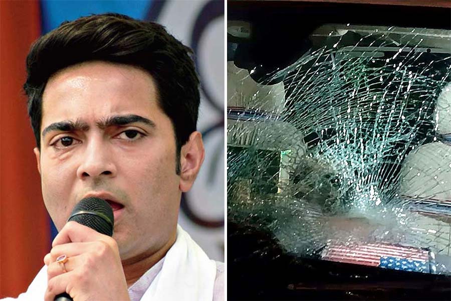 Many detained by Jhargram Police after attack on TMC Leader Abhishek Banerjee’s convoy in Salboni