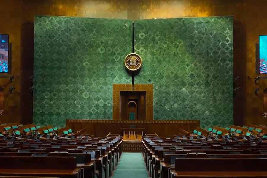 Image of New Parliament From Inside.