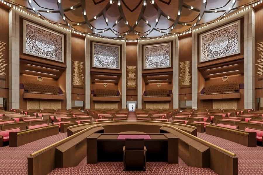 Image of New Parliament From Inside.