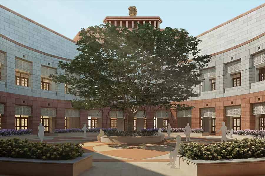 Image of New Parliament From Inside.