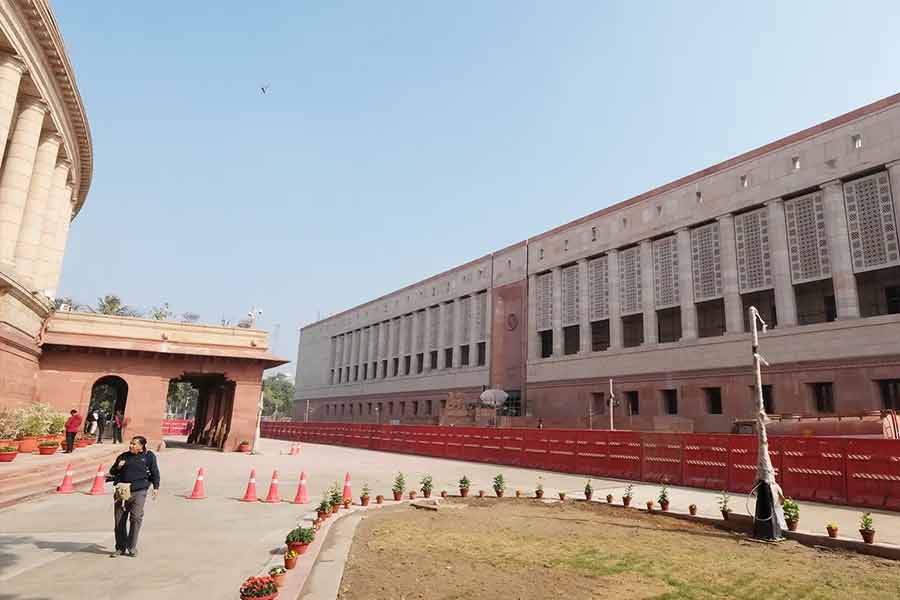 Image of New Parliament From Inside.
